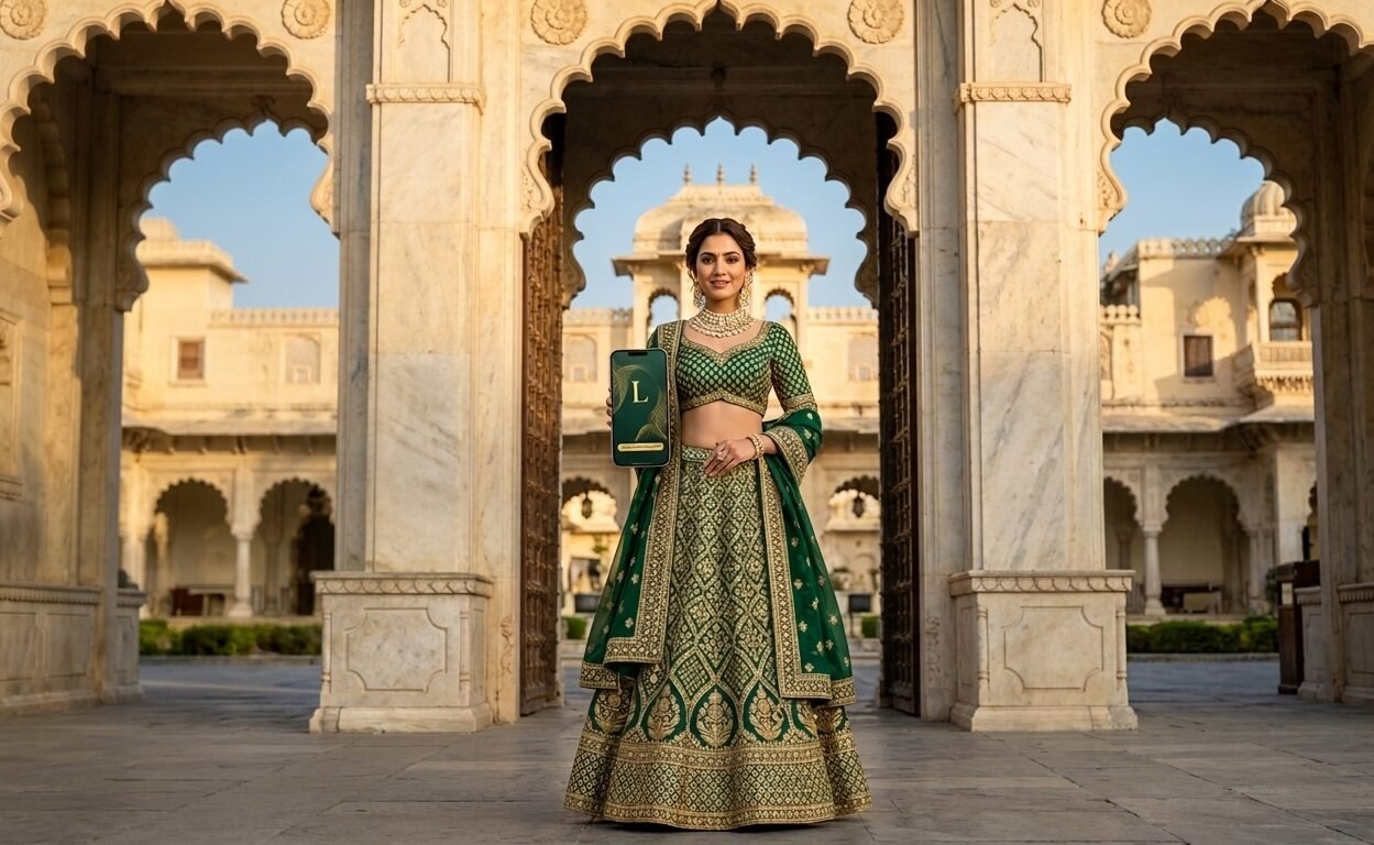 Bridal lehenga designer Vizag
